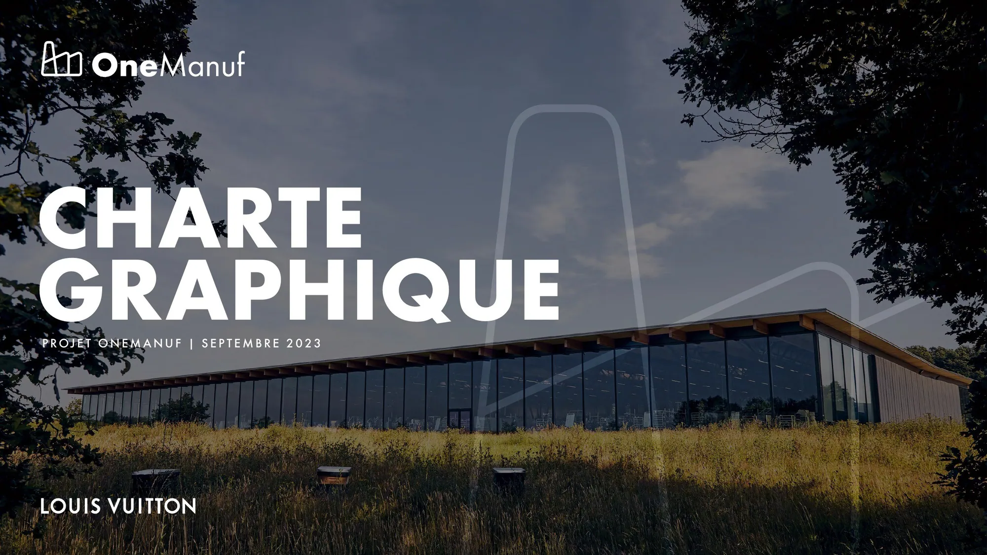 Charte graphique OneManuf pour Louis Vuitton