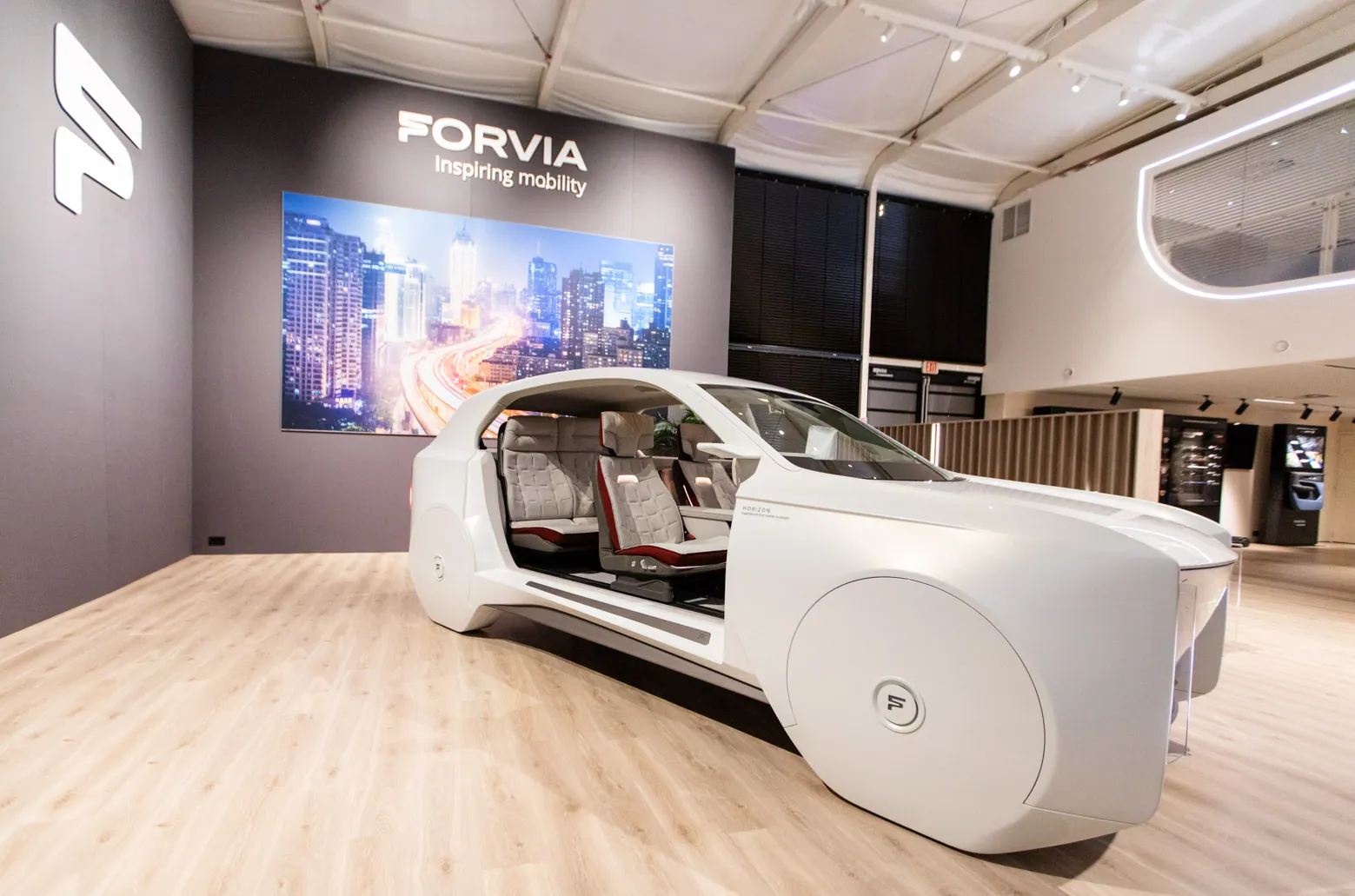 Le concept car, portes ouvertes