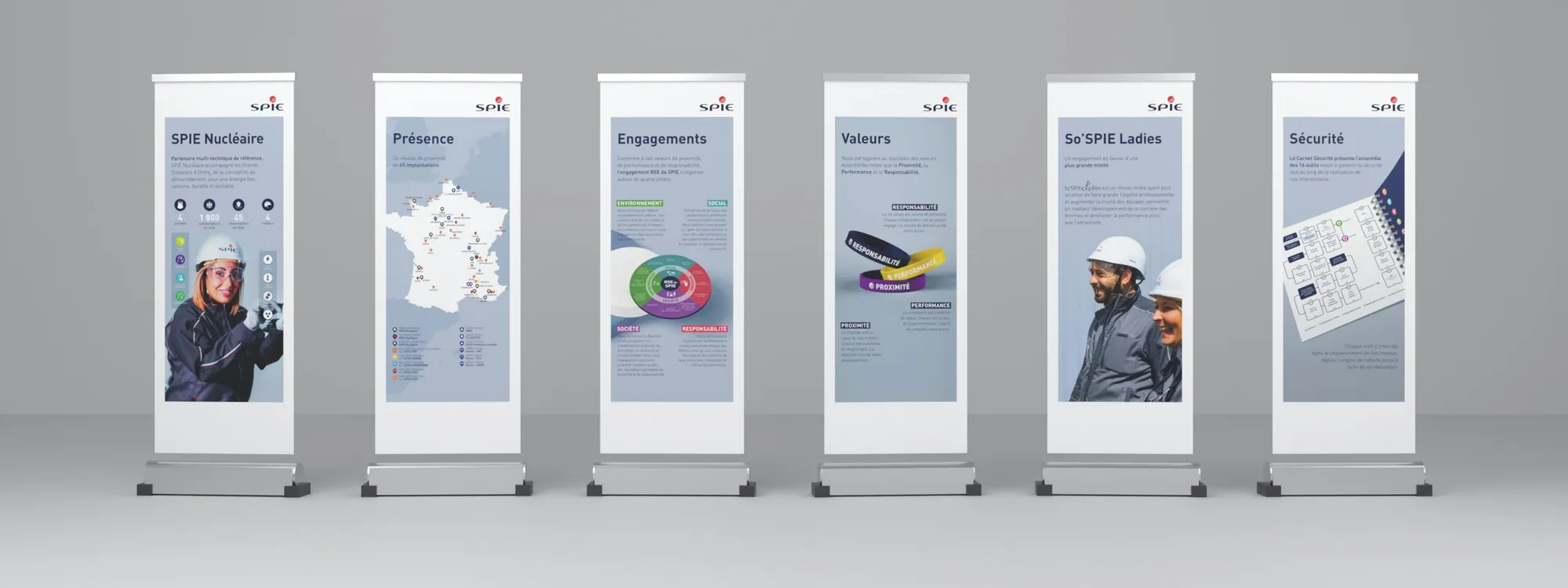 Posters et kakémonos SPIE Nucléaire