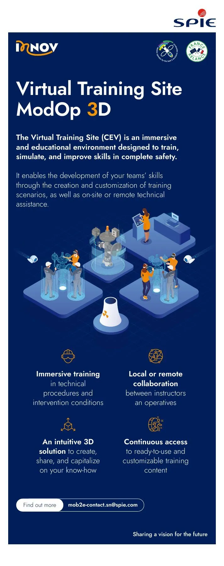 Kakémono Virtual Training Site, version anglaise